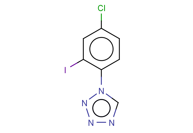 1-(4-chloro-2-iodophenyl)-1H-1,2,3,4-tetrazole