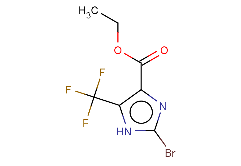 ethyl 2-bromo-5-(trifluoromethyl)-1H-imidazole-4-carboxylate