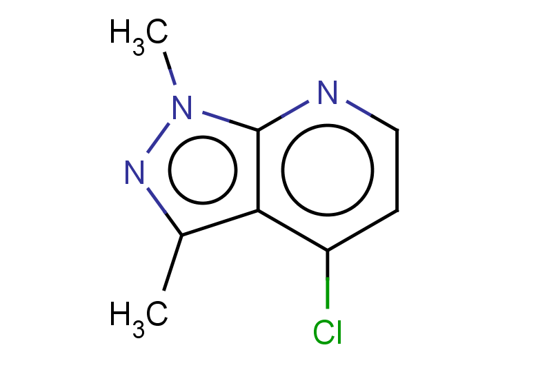 4-chloro-1,3-dimethyl-1H-pyrazolo[3,4-b]pyridine