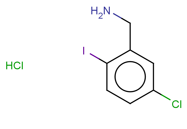 (5-chloro-2-iodophenyl)methanamine hydrochloride