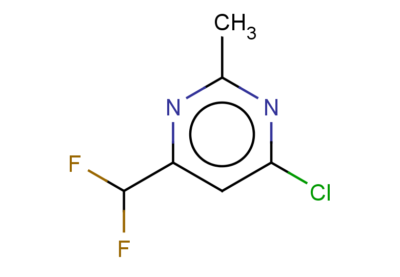 4-chloro-6-(difluoromethyl)-2-methylpyrimidine