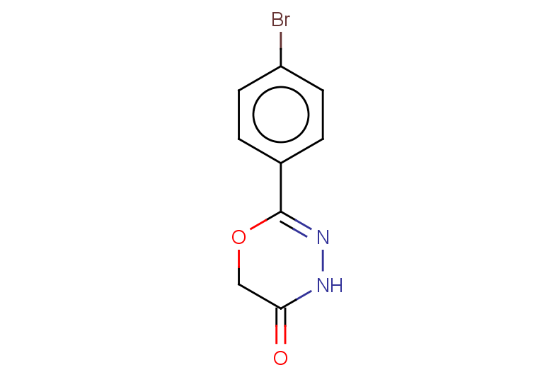 2-(4-bromophenyl)-5,6-dihydro-4H-1,3,4-oxadiazin-5-one