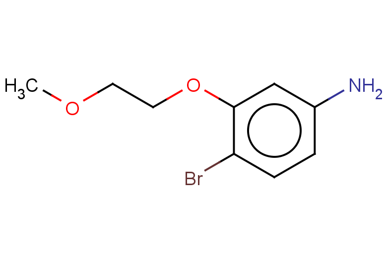 4-bromo-3-(2-methoxyethoxy)aniline