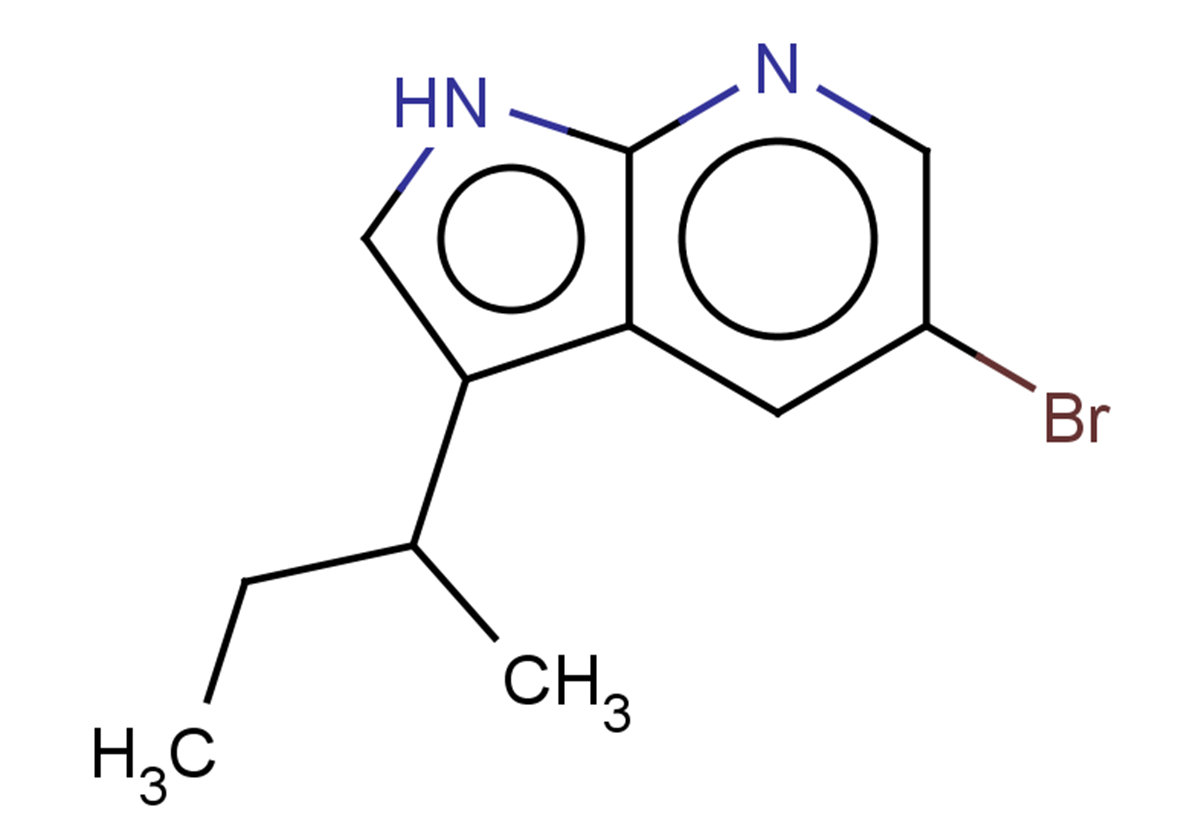 5-bromo-3-(butan-2-yl)-1H-pyrrolo[2,3-b]pyridine