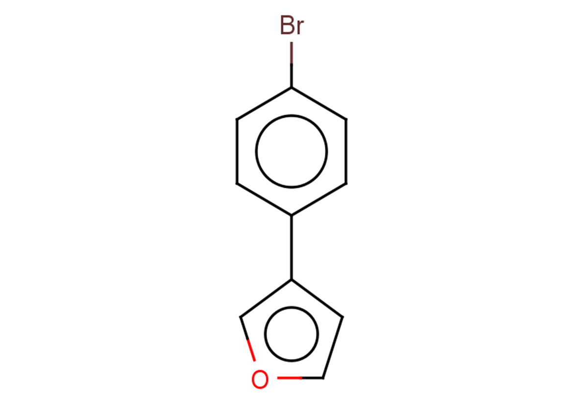 3-(4-bromophenyl)furan