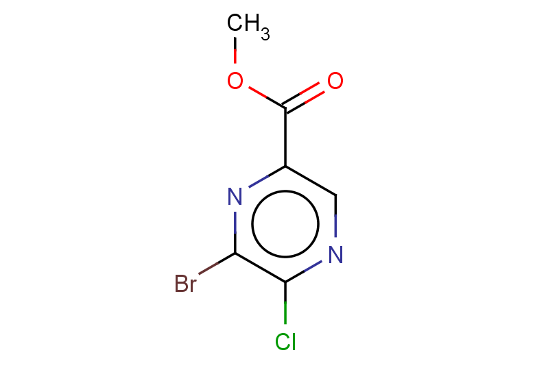 methyl 6-bromo-5-chloropyrazine-2-carboxylate