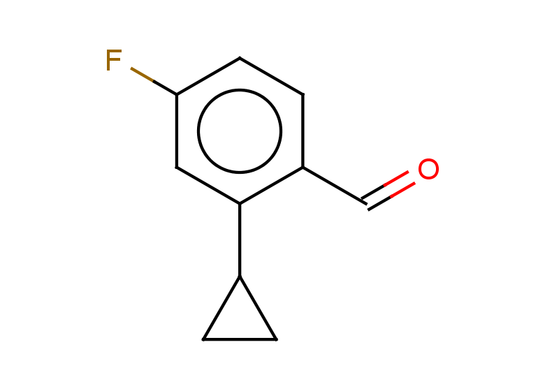 2-cyclopropyl-4-fluorobenzaldehyde
