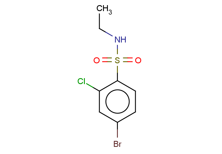 4-bromo-2-chloro-N-ethylbenzene-1-sulfonamide