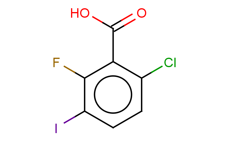 6-chloro-2-fluoro-3-iodobenzoic acid