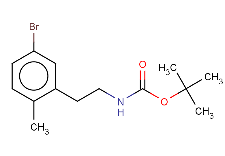 tert-butyl N-[2-(5-bromo-2-methylphenyl)ethyl]carbamate