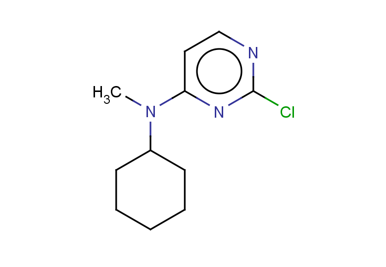 2-chloro-N-cyclohexyl-N-methylpyrimidin-4-amine