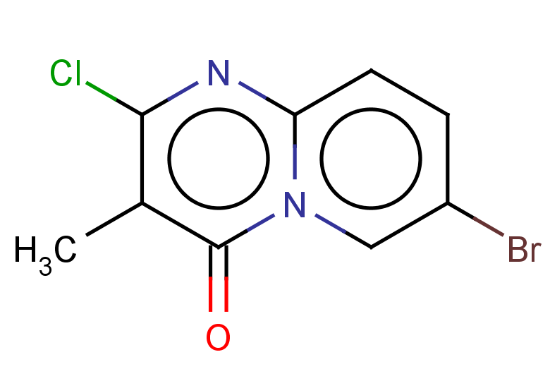 7-bromo-2-chloro-3-methyl-4H-pyrido[1,2-a]pyrimidin-4-one