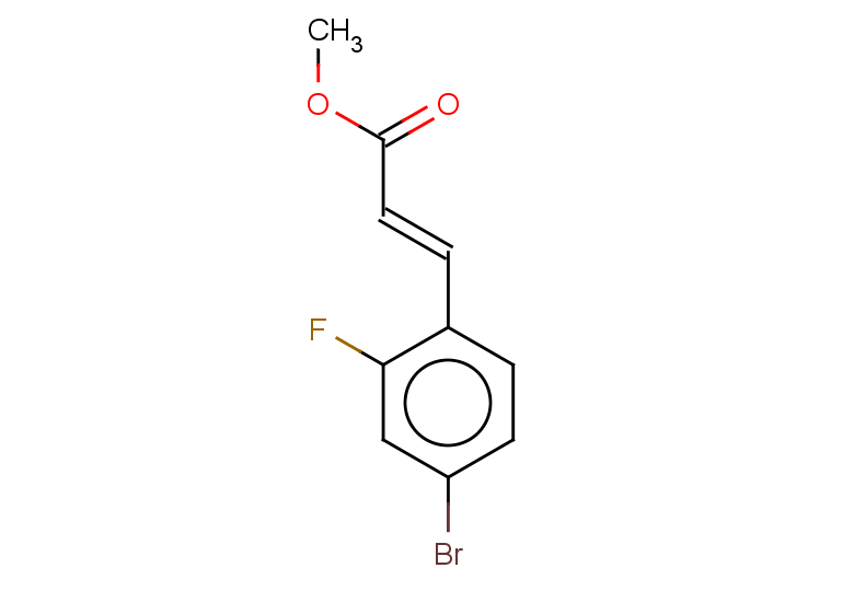 methyl (2E)-3-(4-bromo-2-fluorophenyl)prop-2-enoate