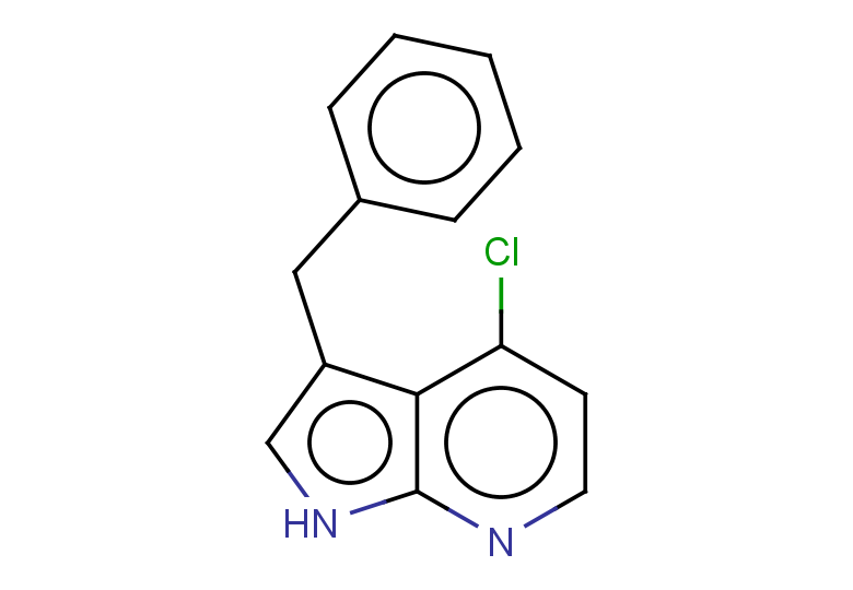 3-benzyl-4-chloro-1H-pyrrolo[2,3-b]pyridine
