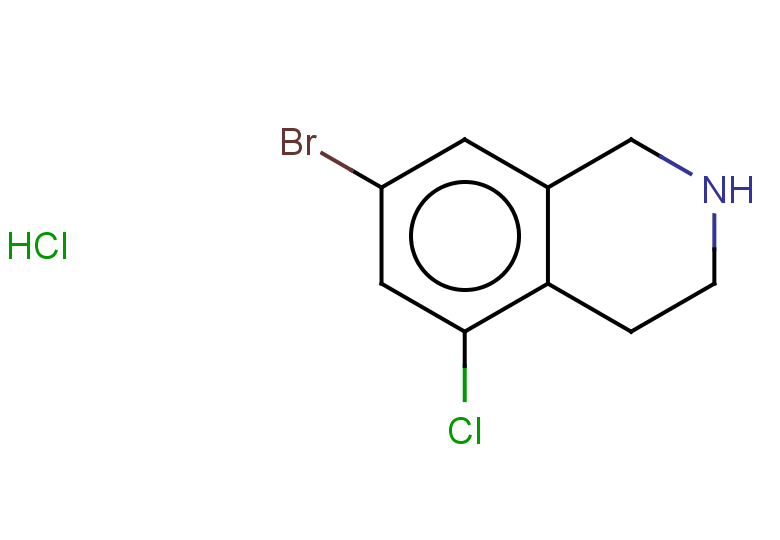 7-bromo-5-chloro-1,2,3,4-tetrahydroisoquinoline hydrochloride
