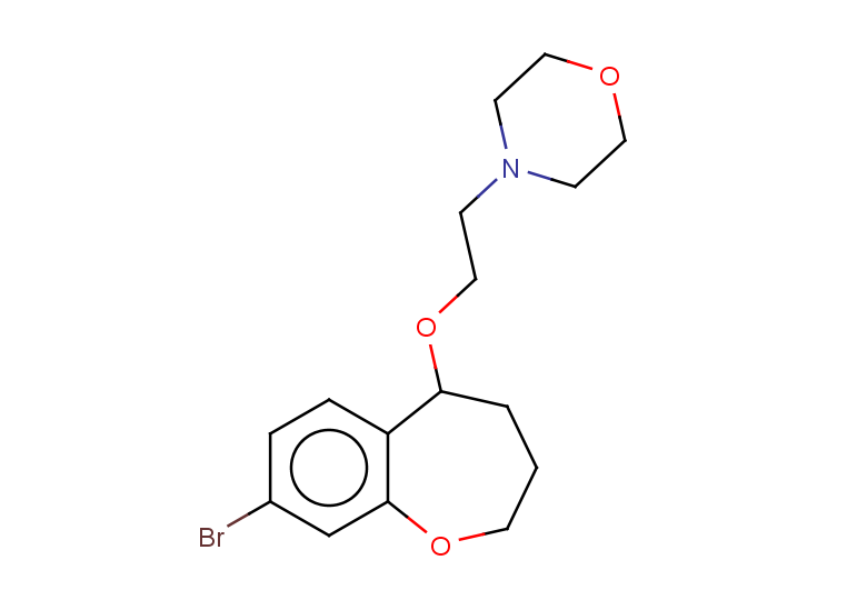 4-{2-[(8-bromo-2,3,4,5-tetrahydro-1-benzoxepin-5-yl)oxy]ethyl}morpholine