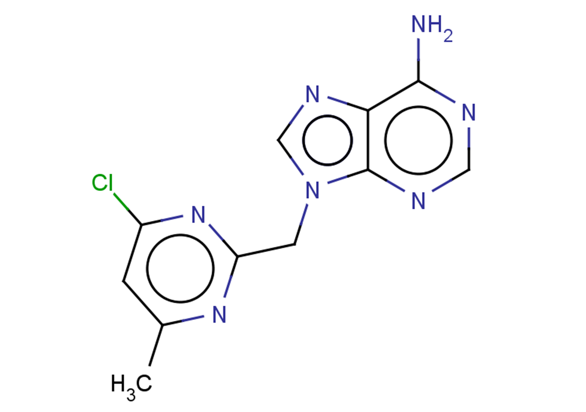 9-[(4-chloro-6-methylpyrimidin-2-yl)methyl]-9H-purin-6-amine
