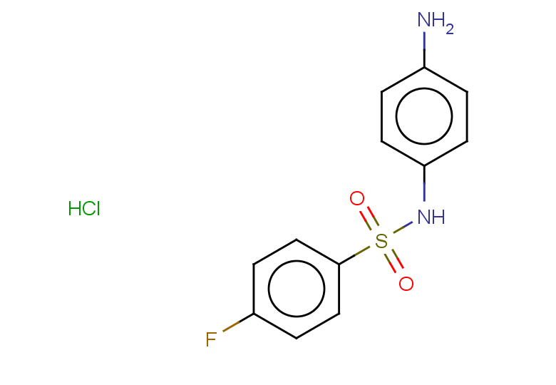 N-(4-aminophenyl)-4-fluorobenzene-1-sulfonamide hydrochloride