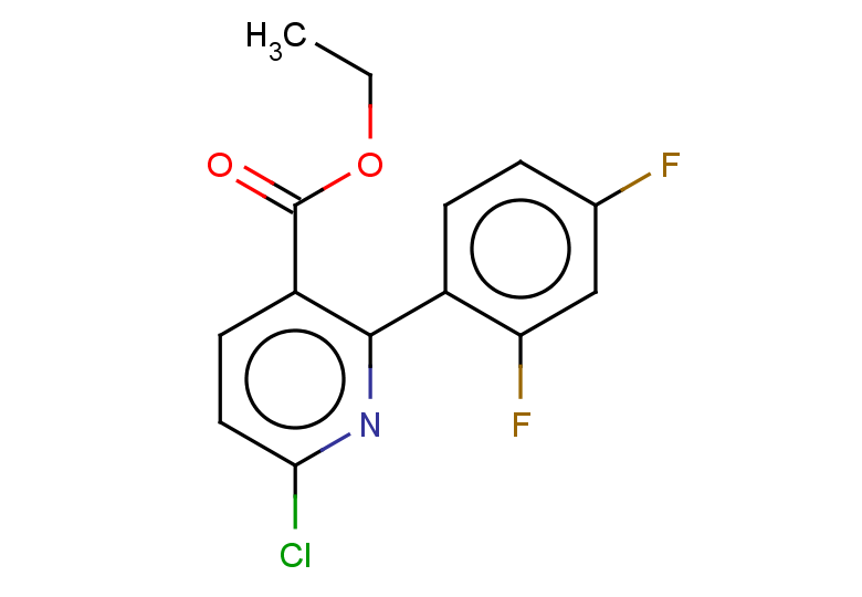 ethyl 6-chloro-2-(2,4-difluorophenyl)pyridine-3-carboxylate