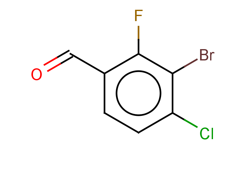 3-bromo-4-chloro-2-fluorobenzaldehyde