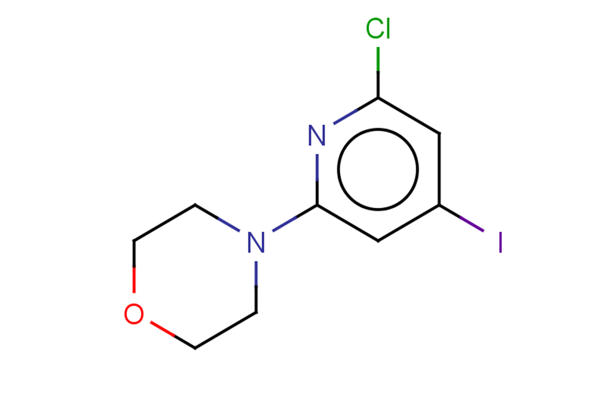 4-(6-chloro-4-iodopyridin-2-yl)morpholine