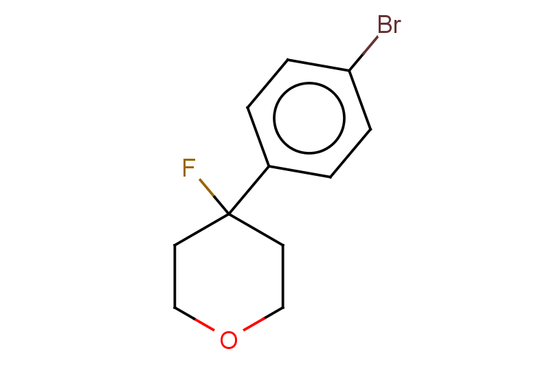 4-(4-BROMOPHENYL)-4-FLUOROTETRAHYDRO-2H-PYRAN