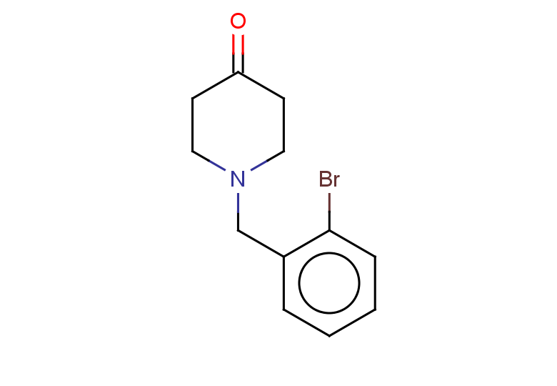 1-[(2-bromophenyl)methyl]piperidin-4-one