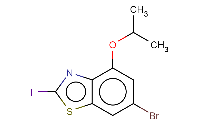 6-bromo-2-iodo-4-(propan-2-yloxy)-1,3-benzothiazole