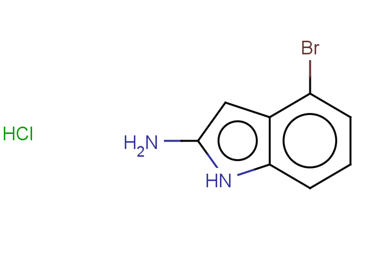 4-bromo-1H-indol-2-amine hydrochloride