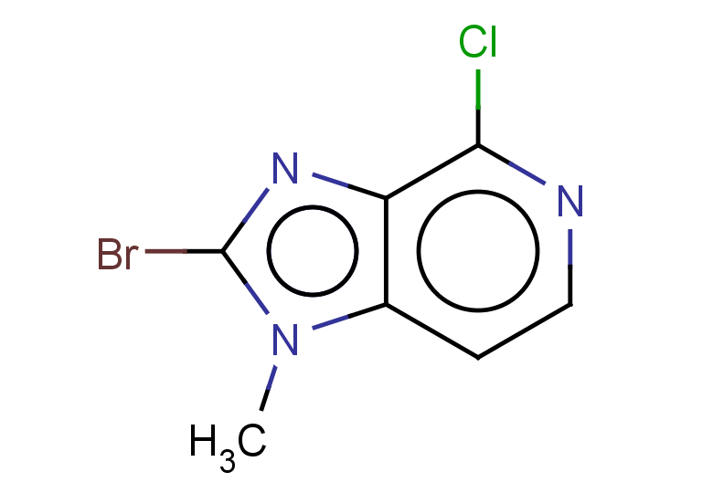 2-bromo-4-chloro-1-methyl-1H-imidazo[4,5-c]pyridine