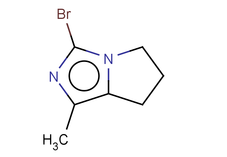 3-bromo-1-methyl-5H,6H,7H-pyrrolo[1,2-c]imidazole