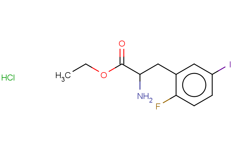 ethyl 2-amino-3-(2-fluoro-5-iodophenyl)propanoate hydrochloride