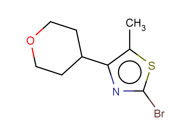 2-bromo-5-methyl-4-(oxan-4-yl)-1,3-thiazole