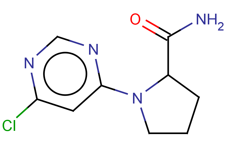 1-(6-chloropyrimidin-4-yl)pyrrolidine-2-carboxamide