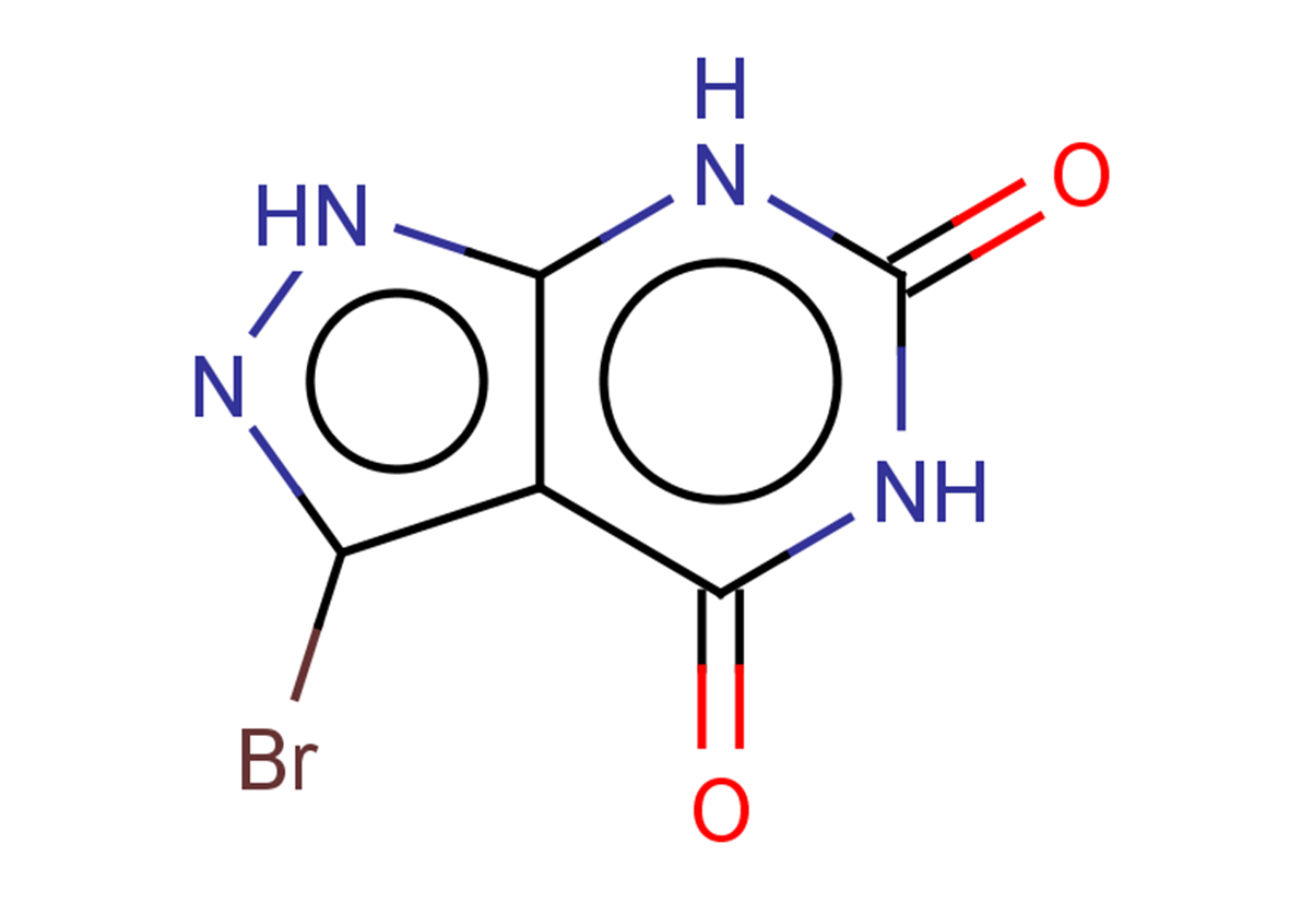 3-bromo-1H,4H,5H,6H,7H-pyrazolo[3,4-d]pyrimidine-4,6-dione