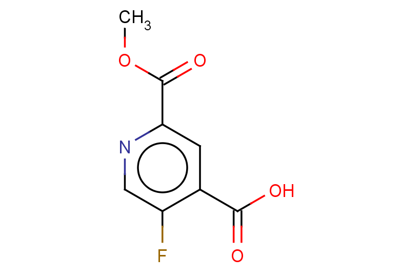 5-fluoro-2-(methoxycarbonyl)pyridine-4-carboxylic acid