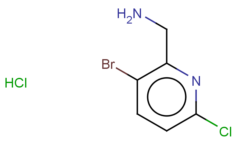 (3-bromo-6-chloropyridin-2-yl)methanamine hydrochloride