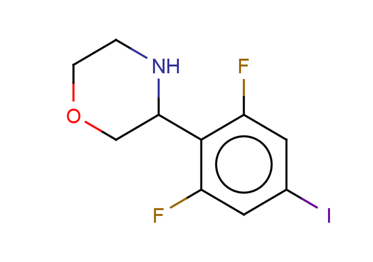 3-(2,6-difluoro-4-iodophenyl)morpholine