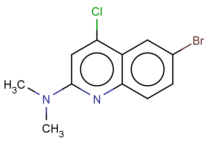 6-bromo-4-chloro-N,N-dimethylquinolin-2-amine
