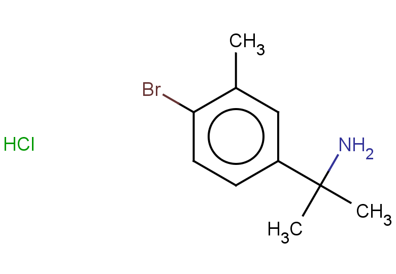 2-(4-bromo-3-methylphenyl)propan-2-amine hydrochloride