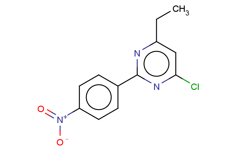 4-chloro-6-ethyl-2-(4-nitrophenyl)pyrimidine