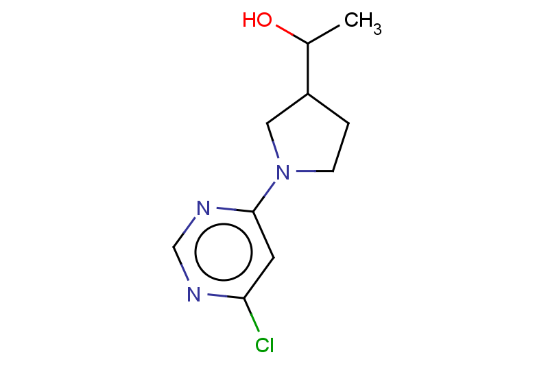 1-[1-(6-chloropyrimidin-4-yl)pyrrolidin-3-yl]ethan-1-ol