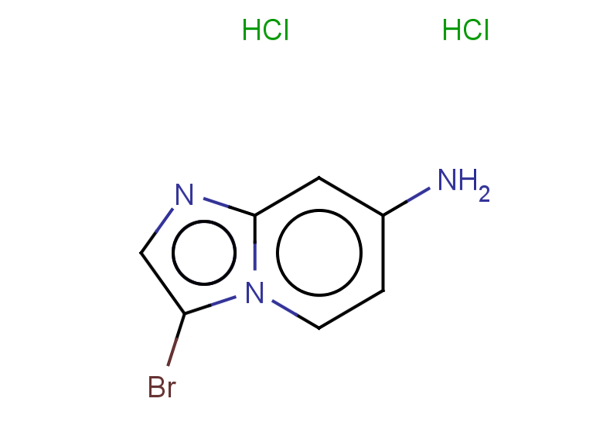 3-bromoimidazo[1,2-a]pyridin-7-amine dihydrochloride