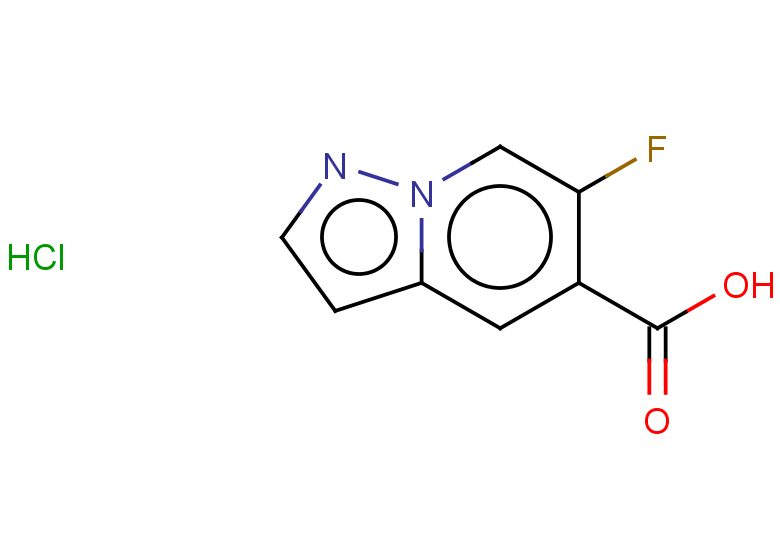 6-fluoropyrazolo[1,5-a]pyridine-5-carboxylic acid hydrochloride