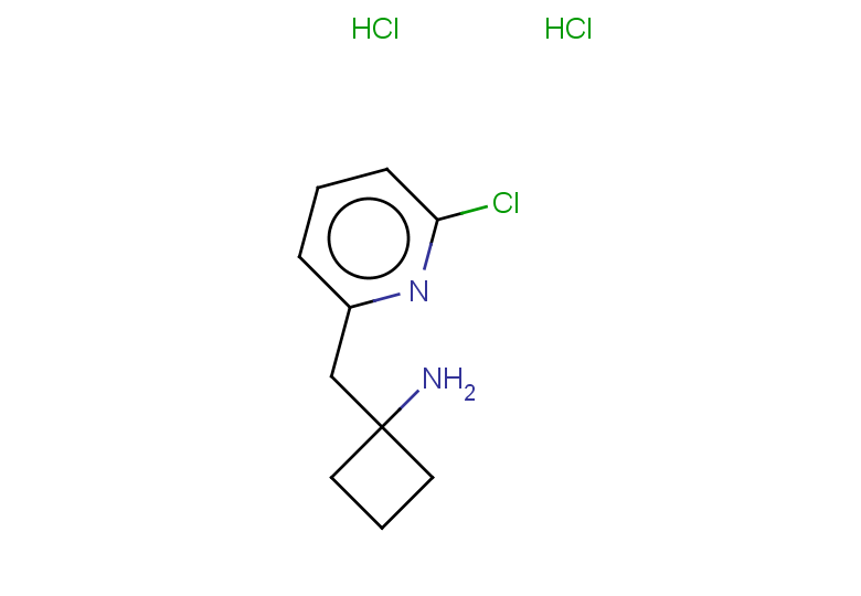 1-[(6-chloropyridin-2-yl)methyl]cyclobutan-1-amine dihydrochloride