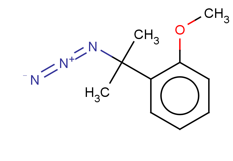 1-(2-azidopropan-2-yl)-2-methoxybenzene