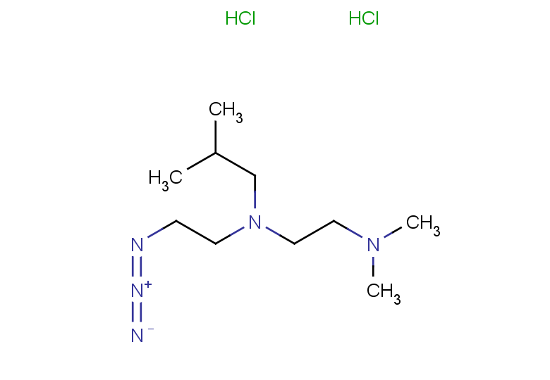 {2-[(2-azidoethyl)(2-methylpropyl)amino]ethyl}dimethylamine dihydrochloride