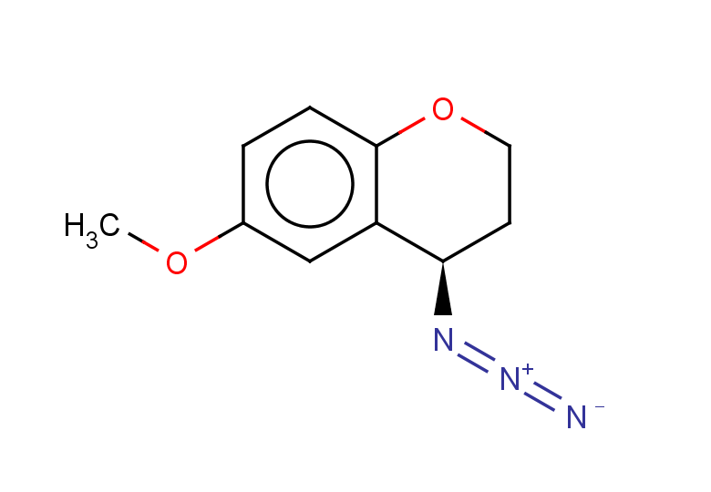 (4R)-4-azido-6-methoxy-3,4-dihydro-2H-1-benzopyran