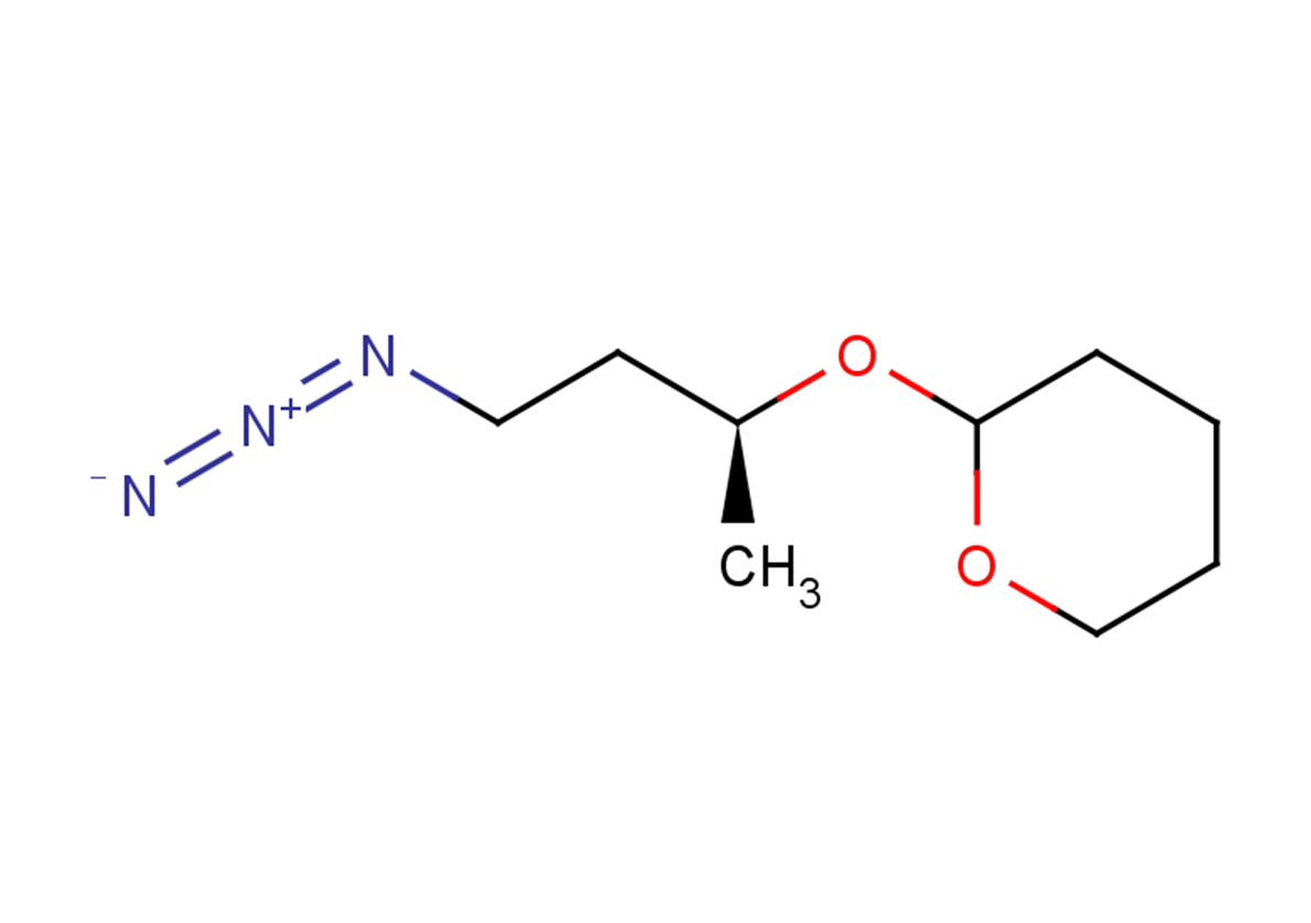 2-{[(2S)-4-azidobutan-2-yl]oxy}oxane