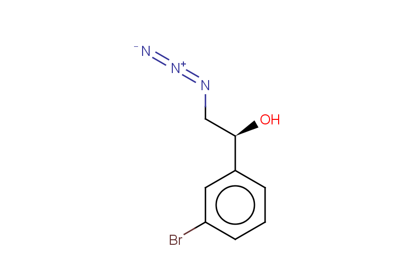 (1S)-2-azido-1-(3-bromophenyl)ethan-1-ol